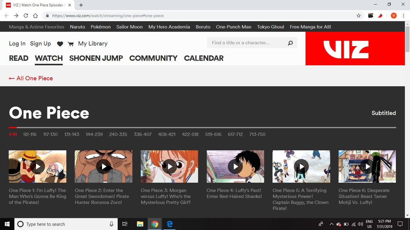one piece all episodes english subbed download torrent